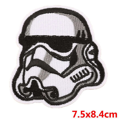 Embroidered Patches Form A Galaxy Far Far Away