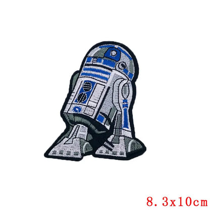 Embroidered Patches Form A Galaxy Far Far Away