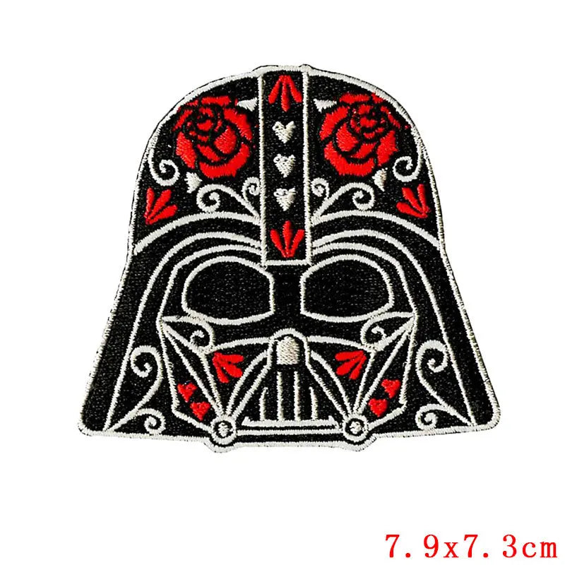 Embroidered Patches Form A Galaxy Far Far Away