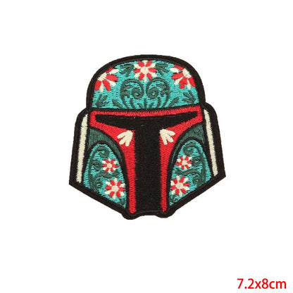 Embroidered Patches Form A Galaxy Far Far Away