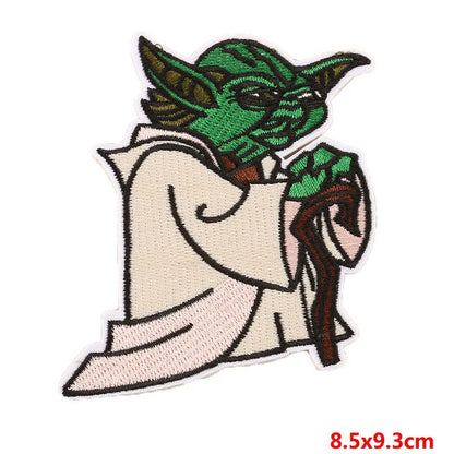 Embroidered Patches Form A Galaxy Far Far Away