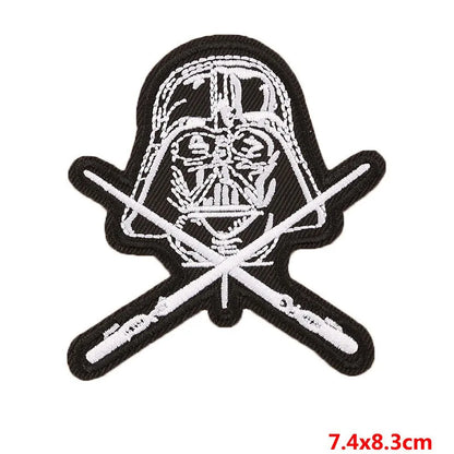 Embroidered Patches Form A Galaxy Far Far Away