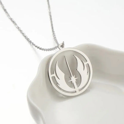 Stainless‑Steel “Galactic” Dog‑Tag Keychain Collectible